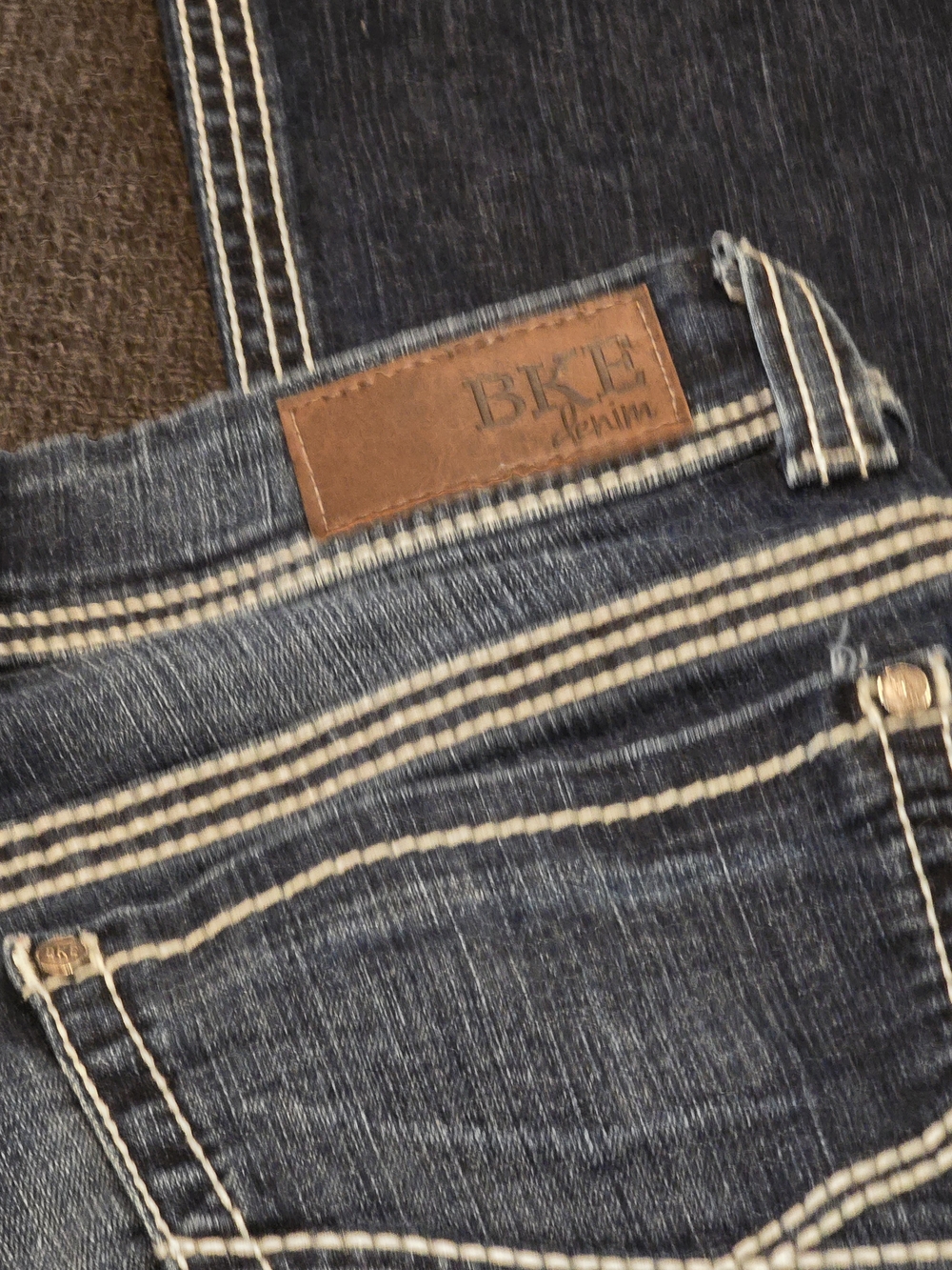 BKE Payton Women's Dark Blue Stretch Jeans - Picture 4 of 8